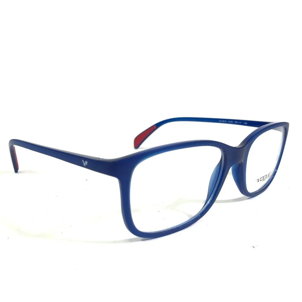 Vogue Eyeglasses Frames VO2912 2130 Clear Blue Square Full Rim 55-17-145